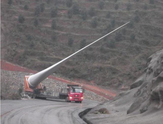 風(fēng)電葉片專(zhuān)用運(yùn)輸車(chē)，世界性難題被“中國(guó)智慧”巧破